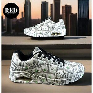 Skechers Sneakers 183056 Uno Raining Money Shoes - Men's Size 9